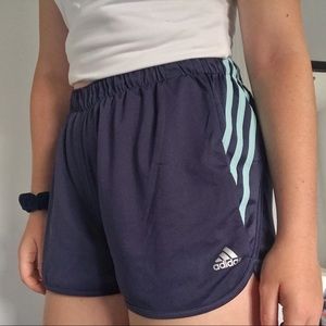 Blue Adidas Shorts